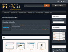 Tablet Screenshot of fido-x.net